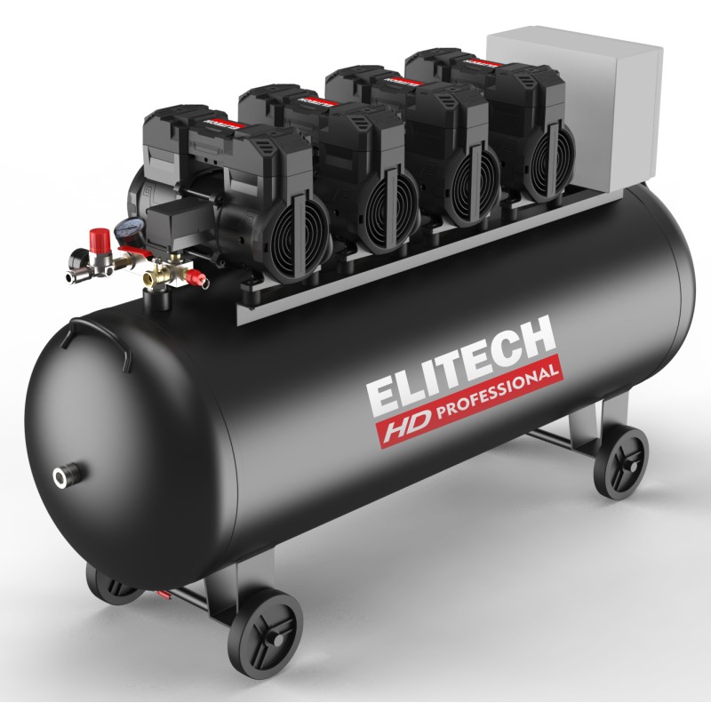 Компрессор безмасляный ELITECH HD ACF 1200-200S 7,2кВт, 1200л/мин, 200л