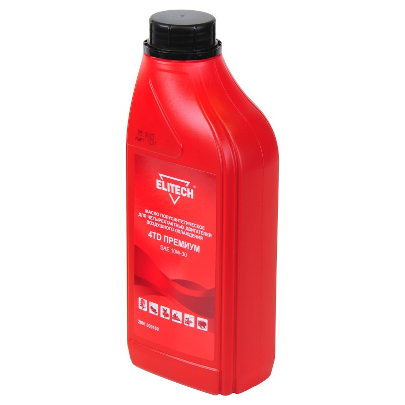 Масло полусинтетическое для 4-тактных двигателей 4ТD Премиум Elitech 2001.000100