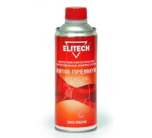 Масло для компрессоров полусинтетическое 0.45 л КМ100 Премиум Elitech 2003.000200