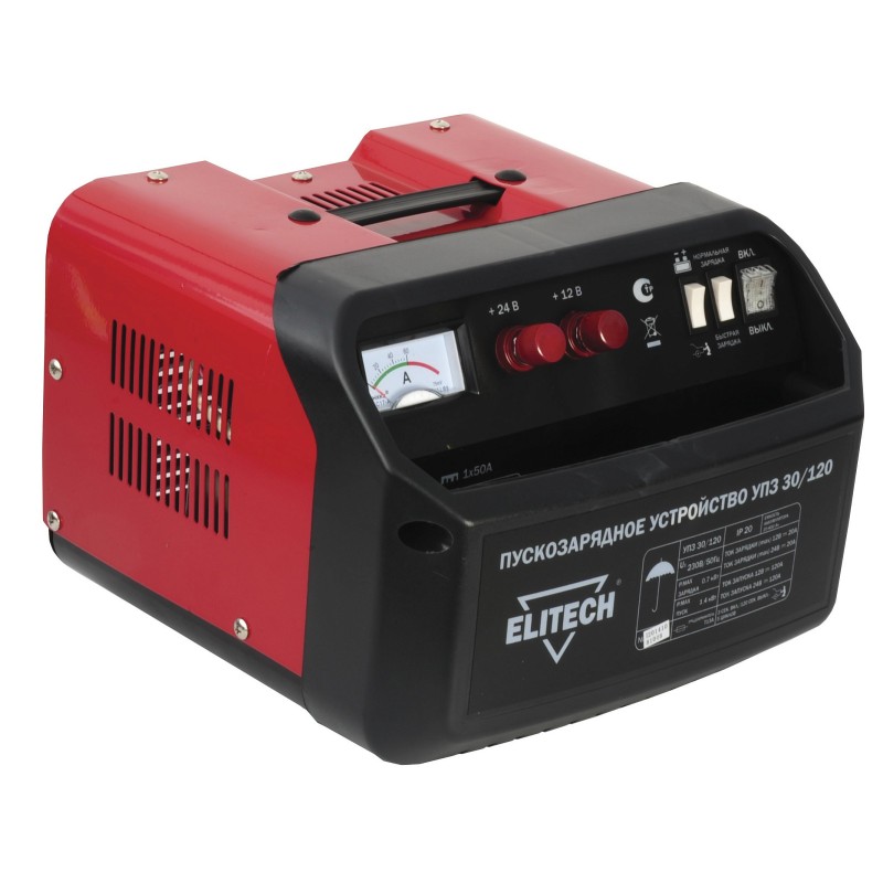 Пуско-зарядное устройство Elitech УПЗ 30/120