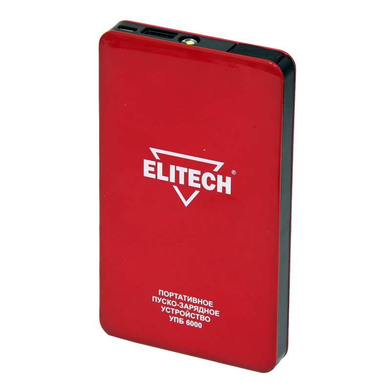 Портативное пуско-зарядное устройство Elitech УПБ 6000