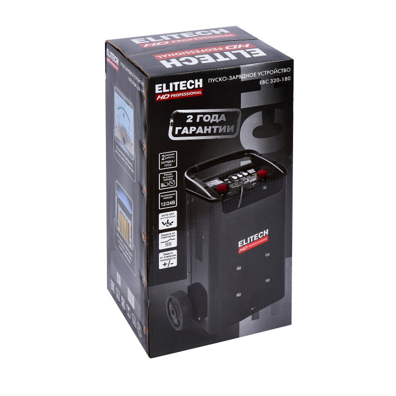 Пуско-зарядное устройство Elitech EBC 320/180