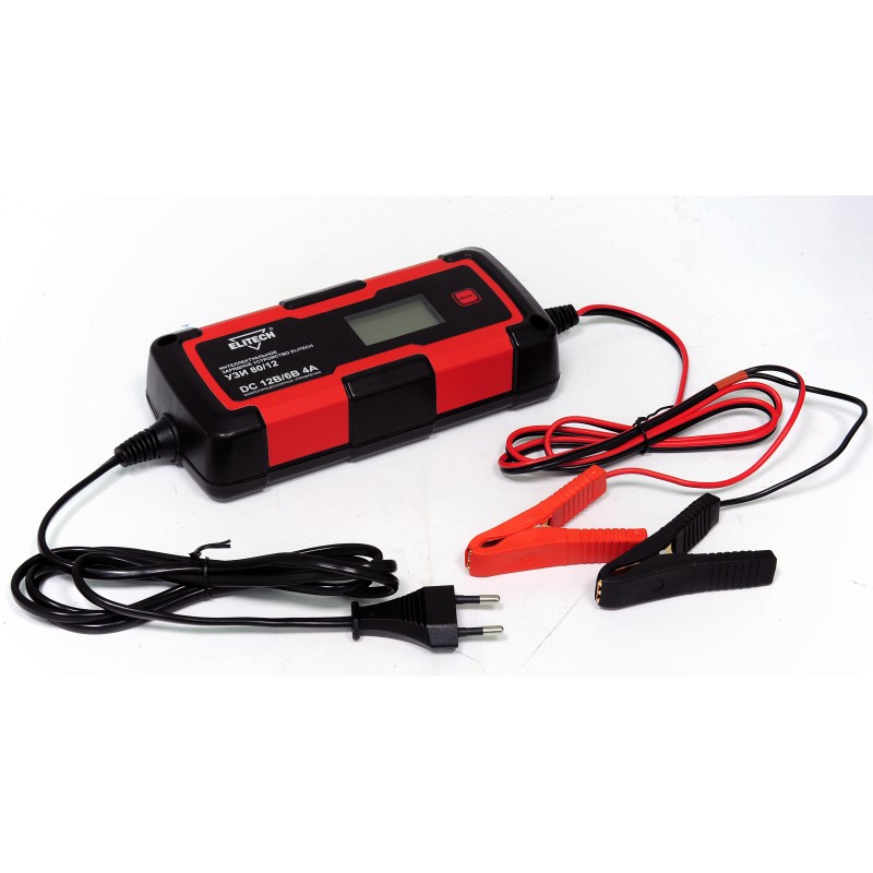 Интеллектуальное зарядное устройство Elitech УЗИ 80/12