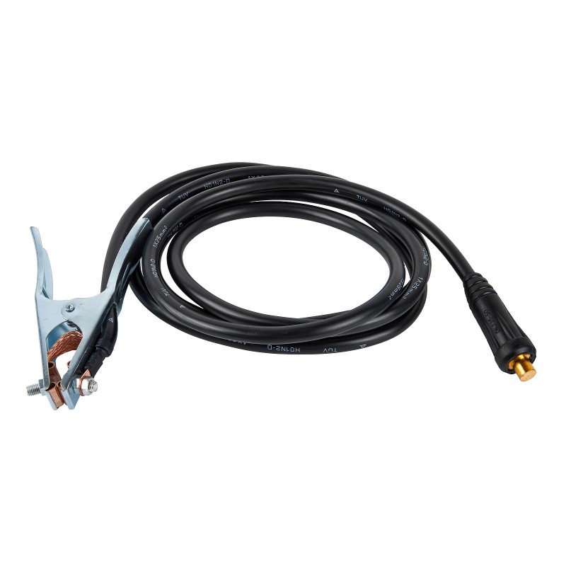 Сварочный кабель с зажимом массы Elitech 0606.000400