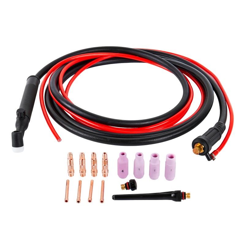 Горелка TIG с ручным управлением подачи газа Elitech 0606.000800