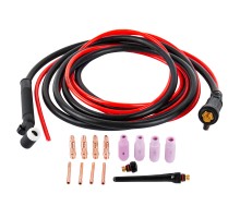 Горелка TIG с ручным управлением подачи газа Elitech 0606.000700