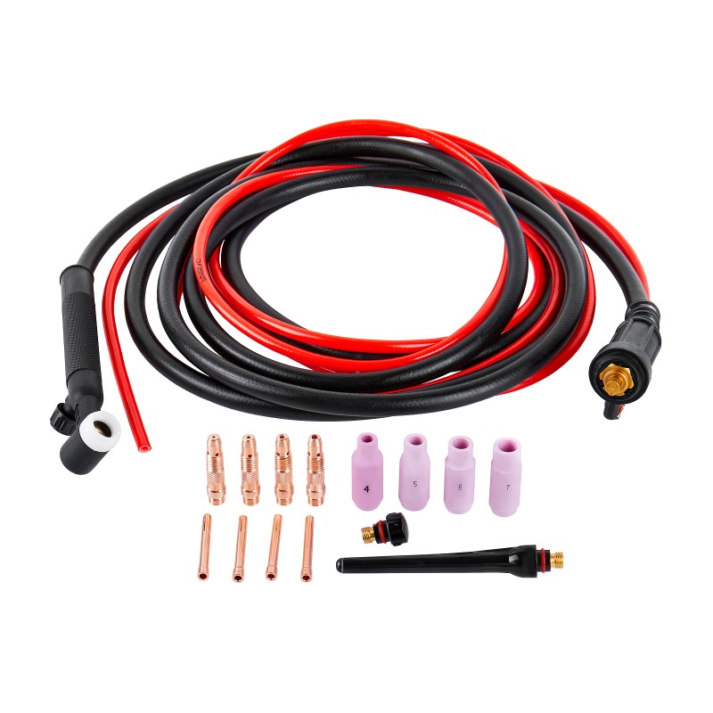 Горелка TIG с ручным управлением подачи газа Elitech 0606.000700