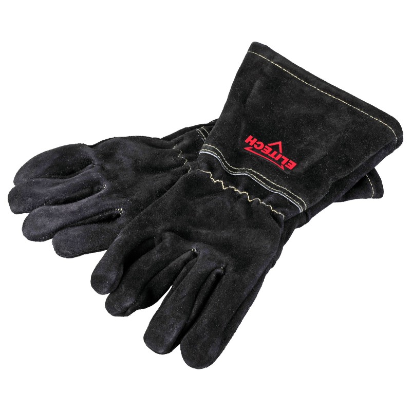 Краги сварщика черные Elitech CS-110