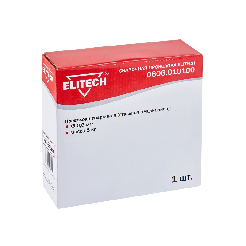 Проволока сварочная (стальная омедненная) Elitech 0606.010100
