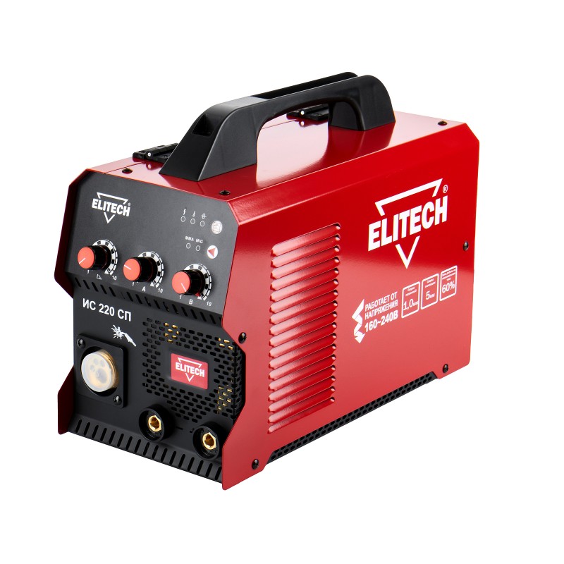 Сварочный инвертор Elitech MIG/MAG ИС 220 СП