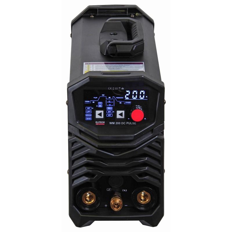 Сварочный инвертор ELITECH WM 200 DC PULSE