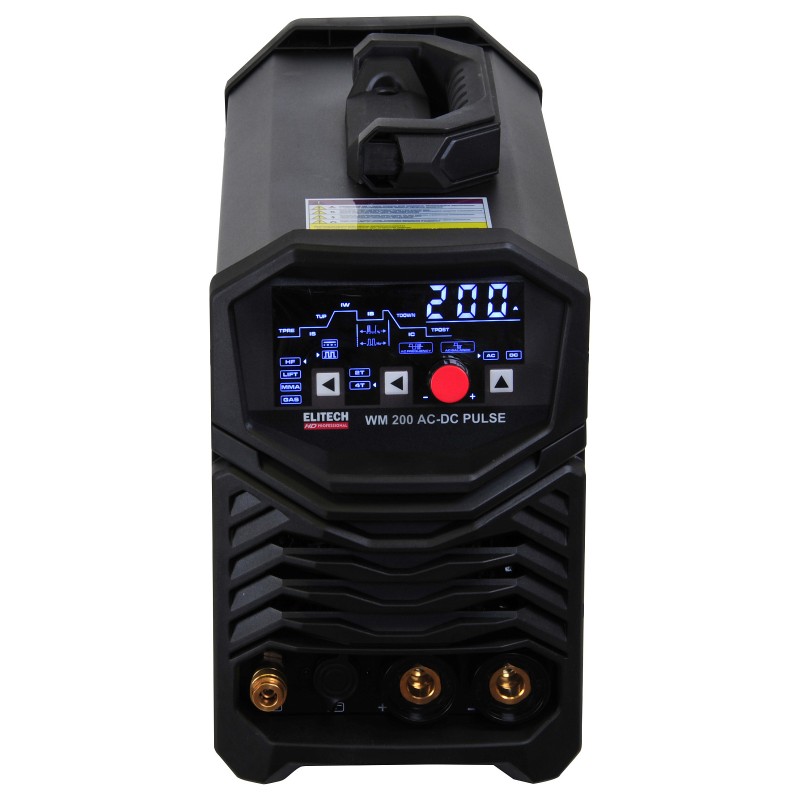Сварочный инвертор ELITECH WM 200 AC-DC PULSE