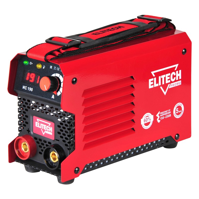 Сварочный инвертор Elitech ИС 190
