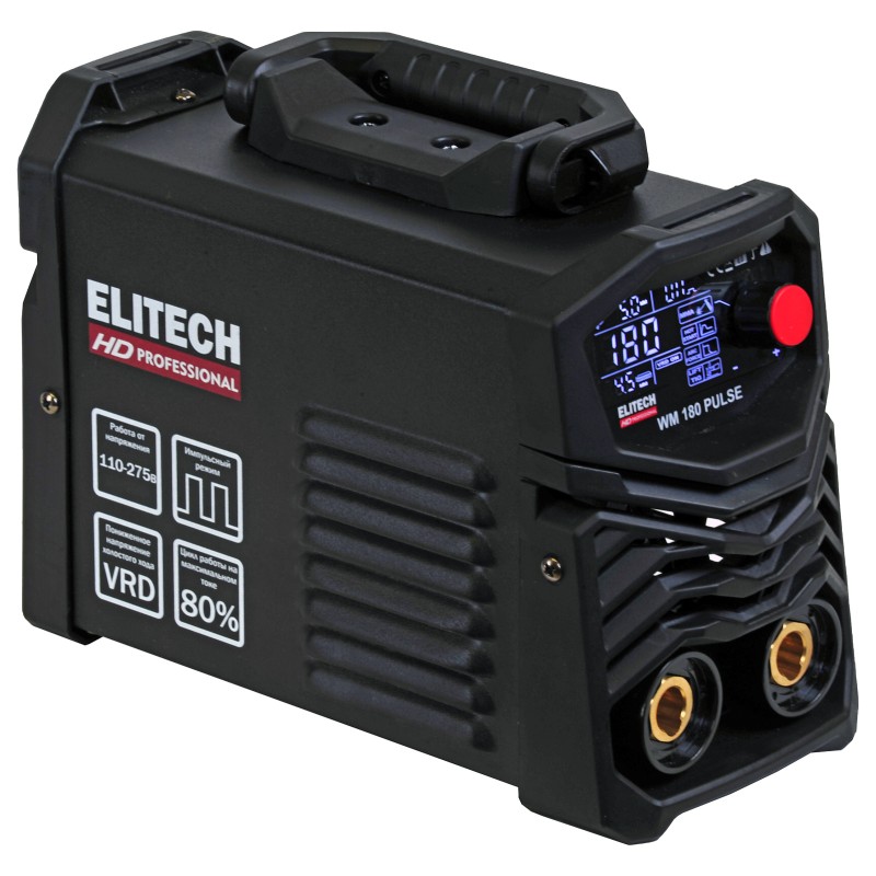 Сварочный инвертор ELITECH WM 180 PULSE