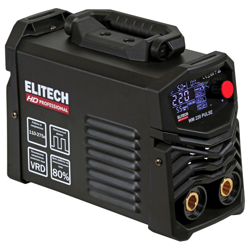 Сварочный инвертор ELITECH WM 220 PULSE