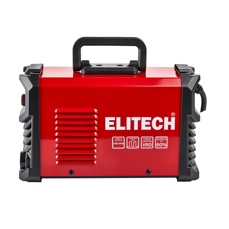 Сварочный инвертор Elitech АИС 220 ЖК
