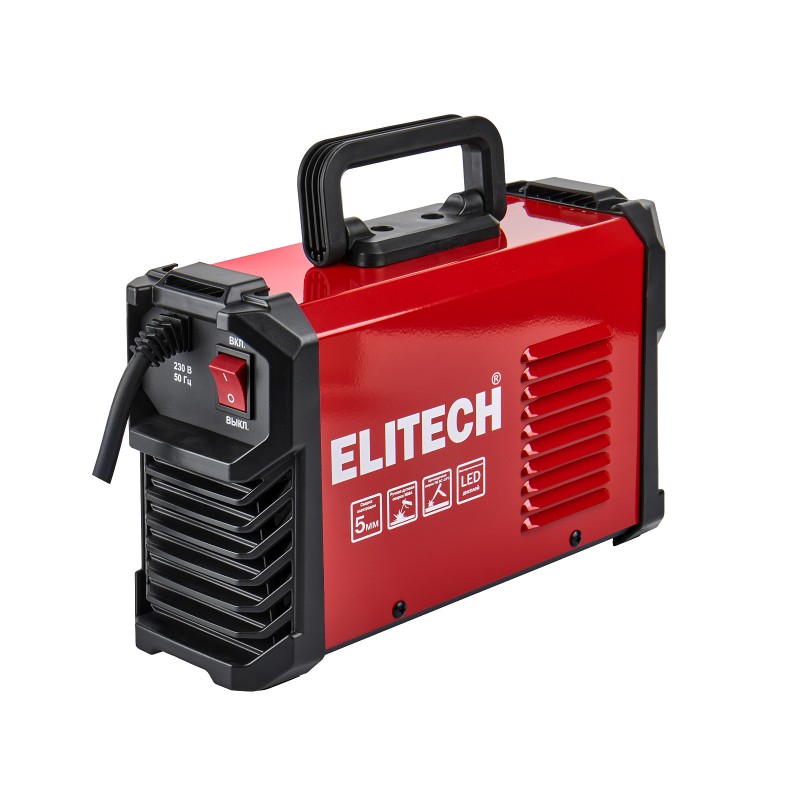 Сварочный инвертор Elitech АИС 220 ЖК