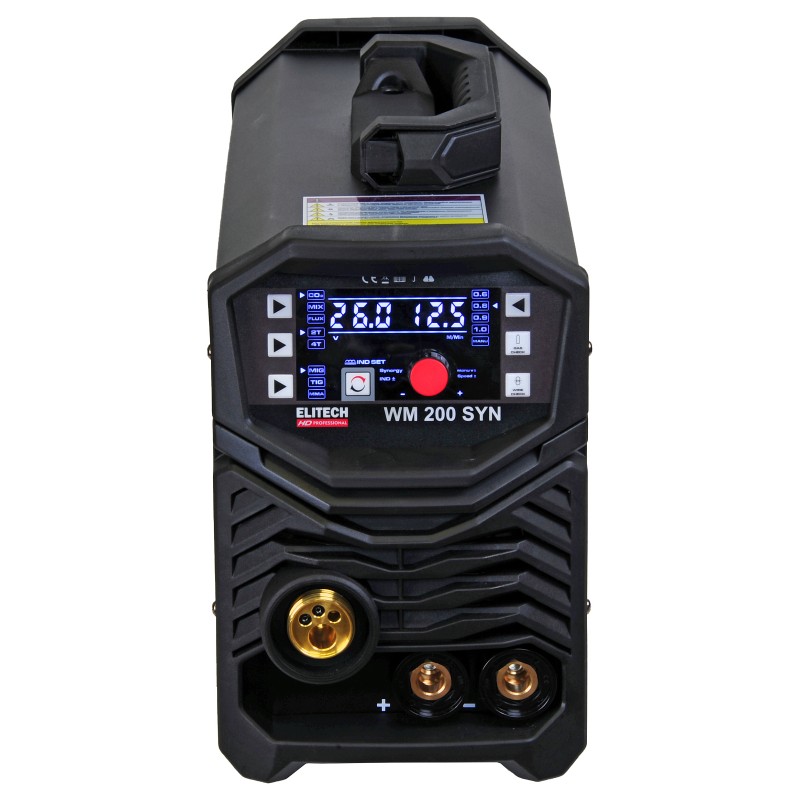 Сварочный инвертор ELITECH WM 200 SYN