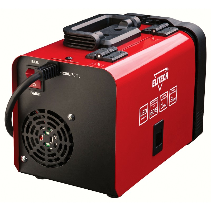 Сварочный инвертор Elitech ИС 120 СИН ЖК