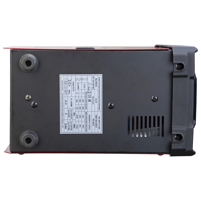 Сварочный инвертор Elitech ИС 120 СИН ЖК
