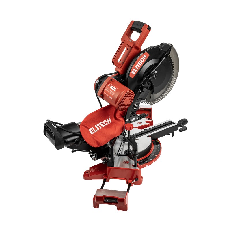 Пила торцовочно-усовочная Elitech ПТ 2030КРС (E2006.011.00)