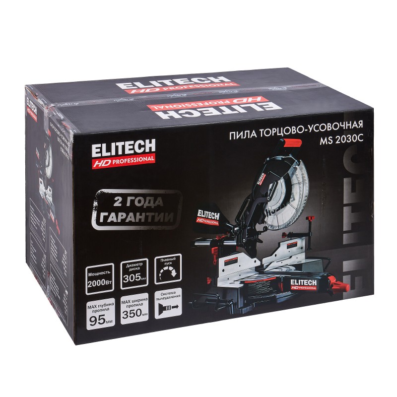 Пила торцовочная ELITECH MS 2030C (E2006.007.00)