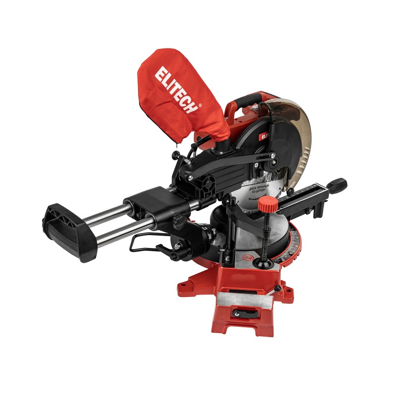 Пила торцовочно-усовочная Elitech ПТ 1825К (E2006.008.00)