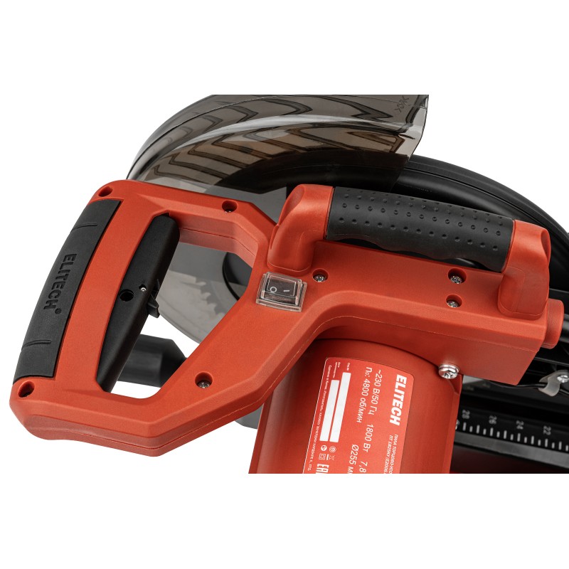 Пила торцовочно-усовочная Elitech ПТ 1825КУ (E2006.009.00)