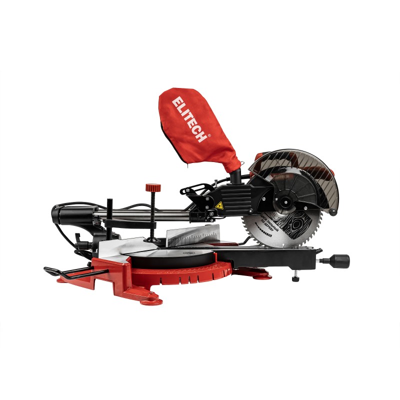 Пила торцовочно-усовочная Elitech ПТ 1825КУ (E2006.009.00)