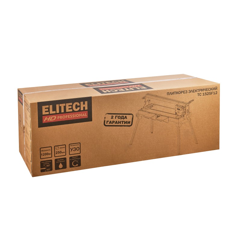 Плиткорез Elitech TC 1525F12 (E2008.005.00)