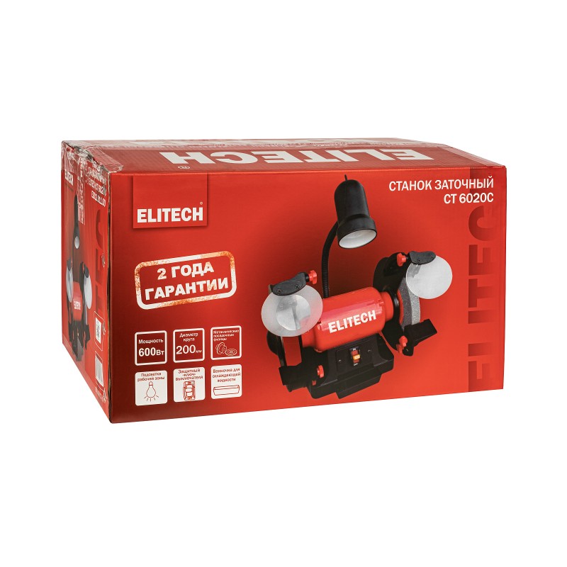 Станок заточный Elitech СТ 6020С (E2013.011.00)