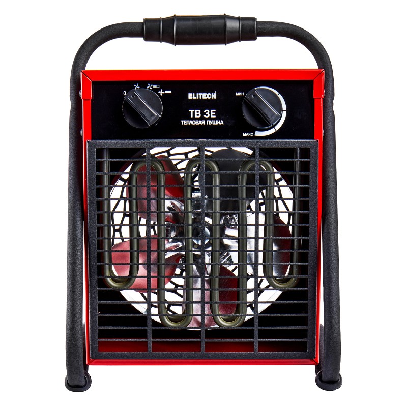 Пушка тепловая электрическая Elitech ТВ 3Е