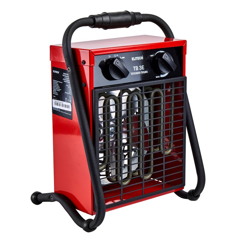 Пушка тепловая электрическая Elitech ТВ 3Е