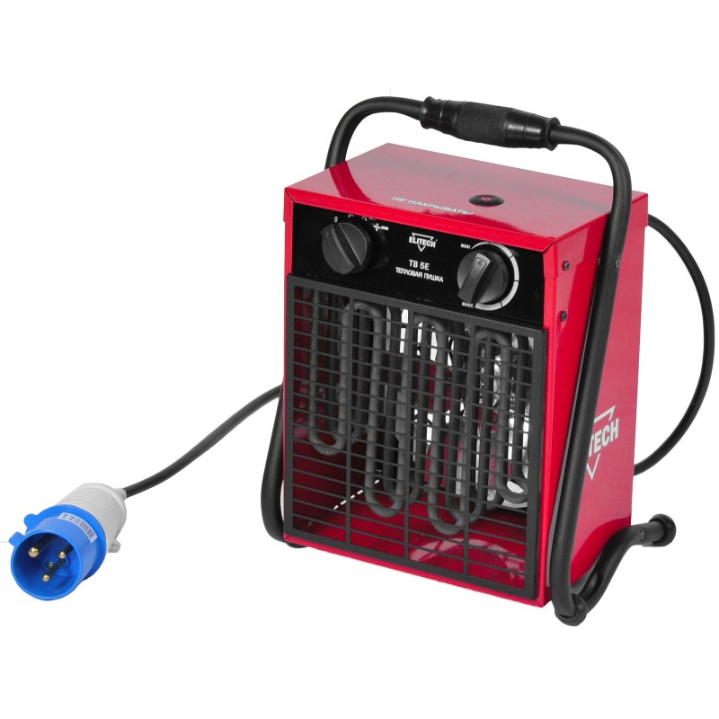 Пушка тепловая электрическая Elitech ТВ 5Е