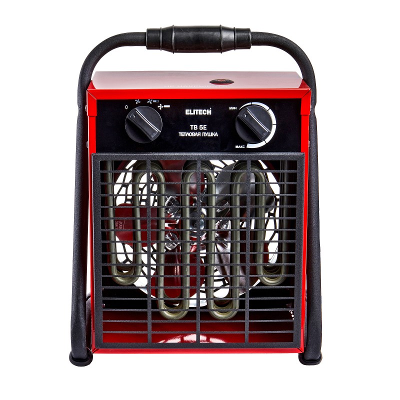 Пушка тепловая электрическая Elitech ТВ 5Е