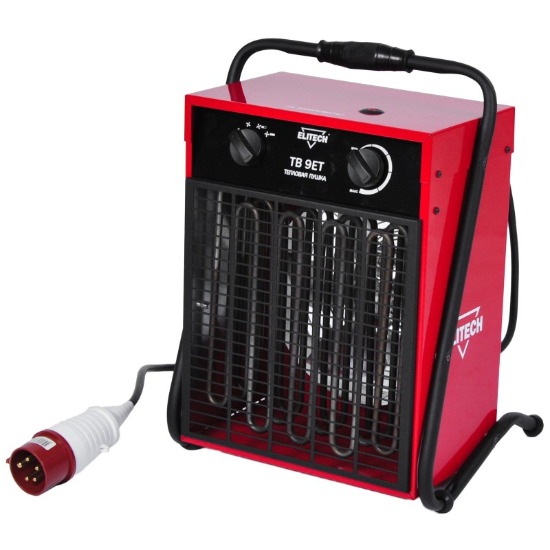 Пушка тепловая электрическая Elitech ТВ 9ЕТ