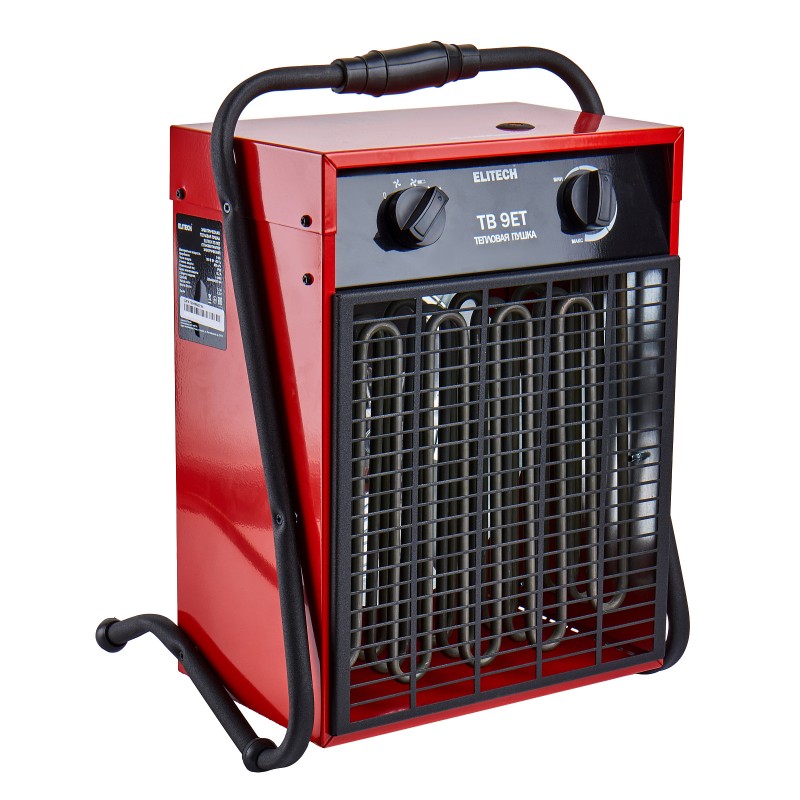 Пушка тепловая электрическая Elitech ТВ 9ЕТ