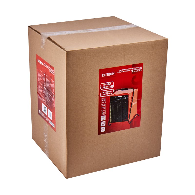 Пушка тепловая электрическая Elitech ТВ 24ЕТ