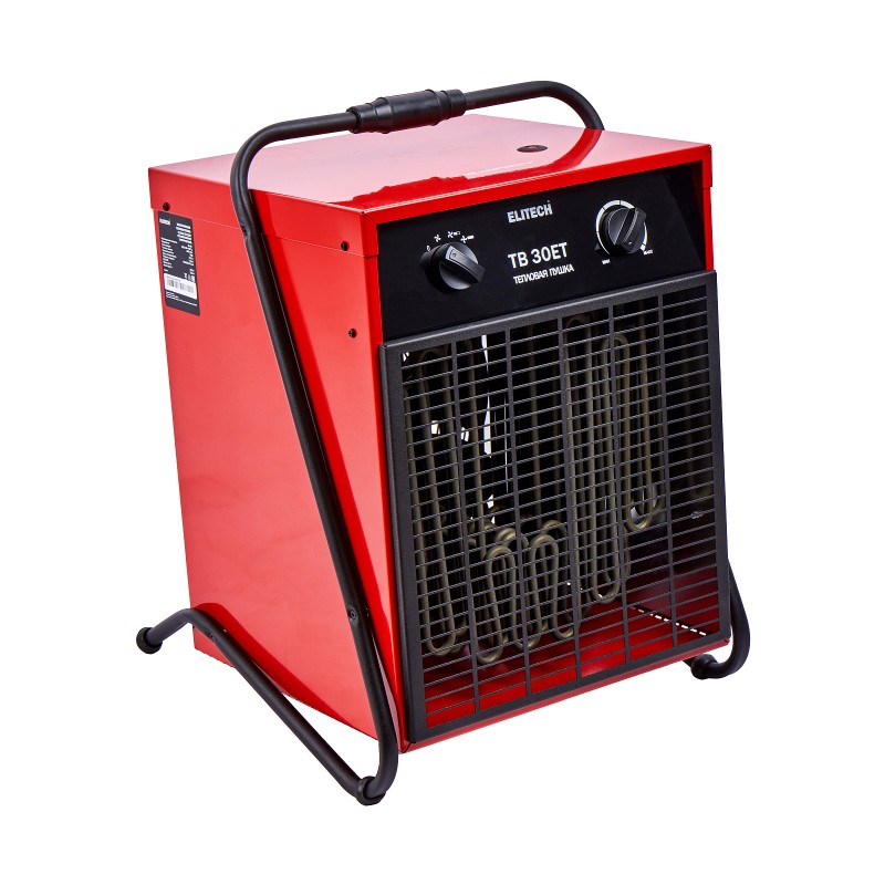 Пушка тепловая электрическая Elitech ТВ 30ЕТ