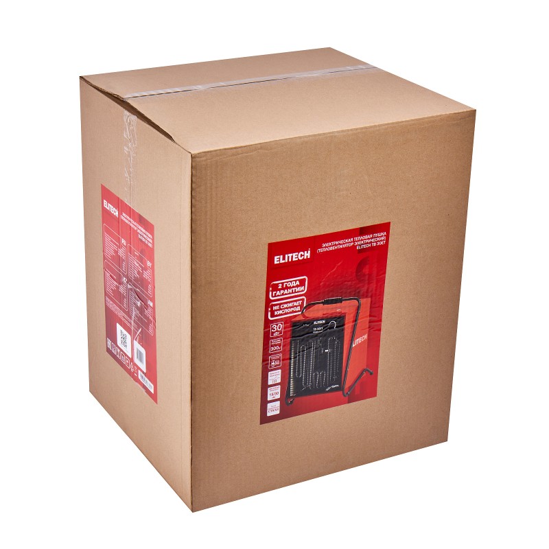 Пушка тепловая электрическая Elitech ТВ 30ЕТ