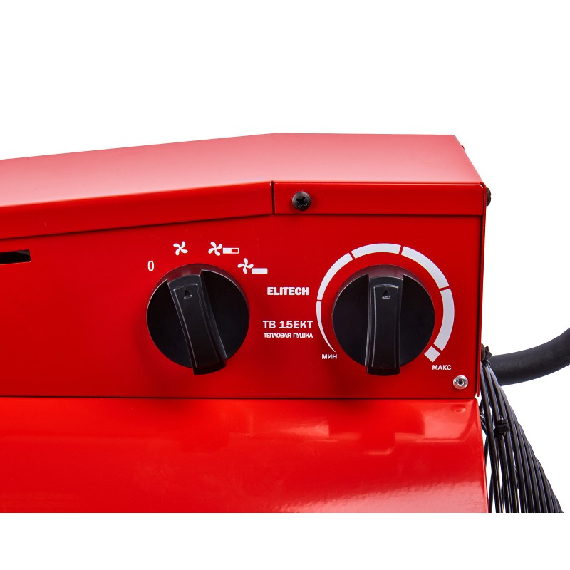 Пушка тепловая электрическая Elitech ТВ 15ЕКТ