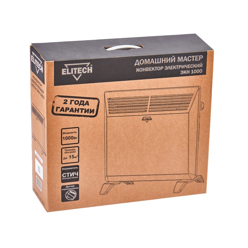 Электрический конвектор Elitech ЭКН 1000