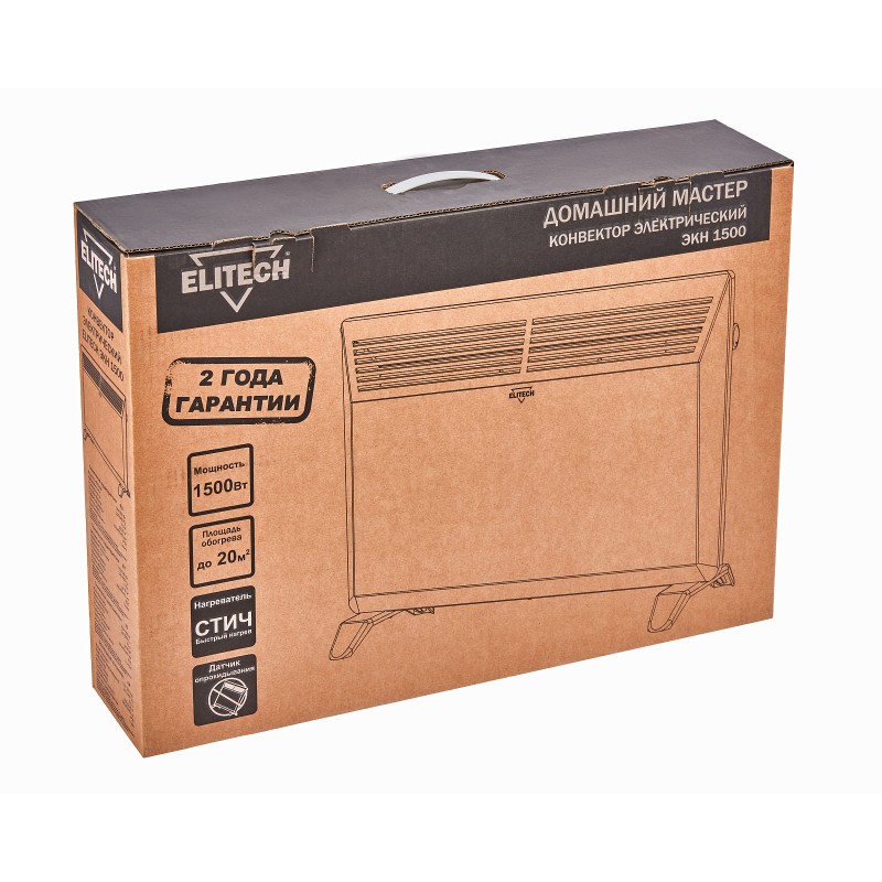 Электрический конвектор Elitech ЭКН 1500