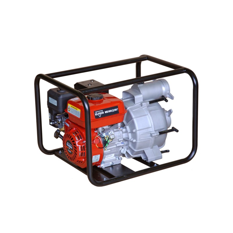 Мотопомпа Elitech МБ 800 Д 80 Г