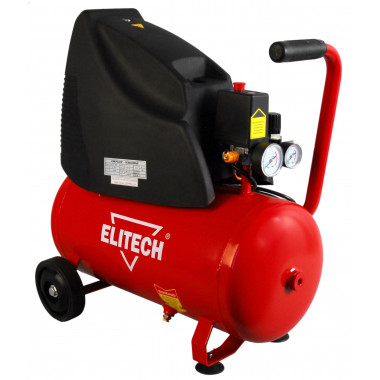 Компрессор коаксиальный безмасляный Elitech КПБ 190/24