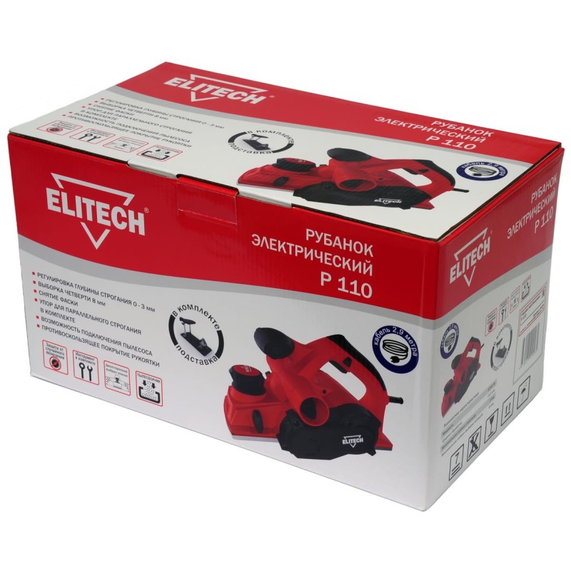 Рубанок Elitech Р 110