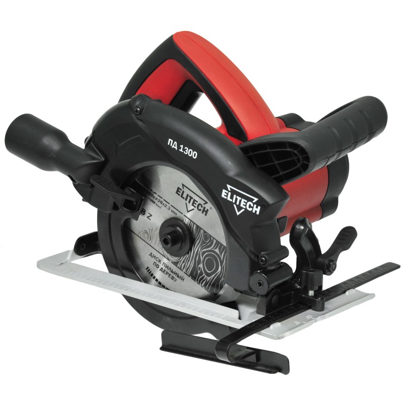 Пила дисковая Elitech ПД 1300