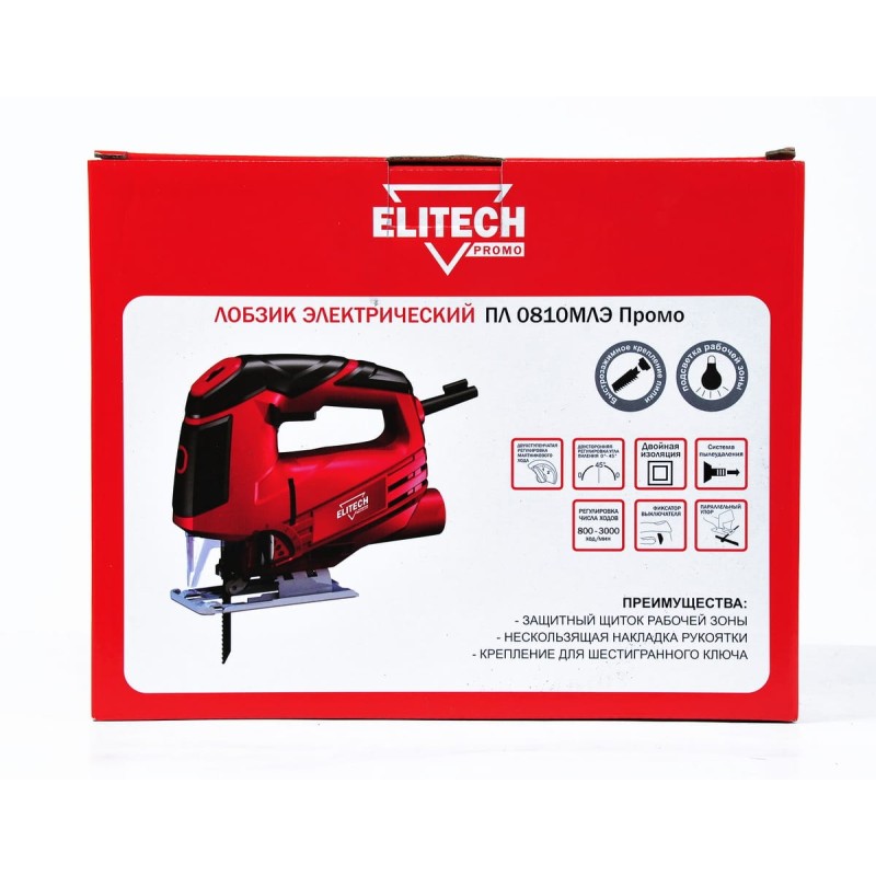 Лобзик Elitech ПЛ 0810МЛЭ Промо