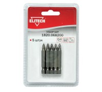 Набор бит Elitech 1820.068200