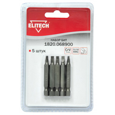 Набор бит Elitech 1820.068900